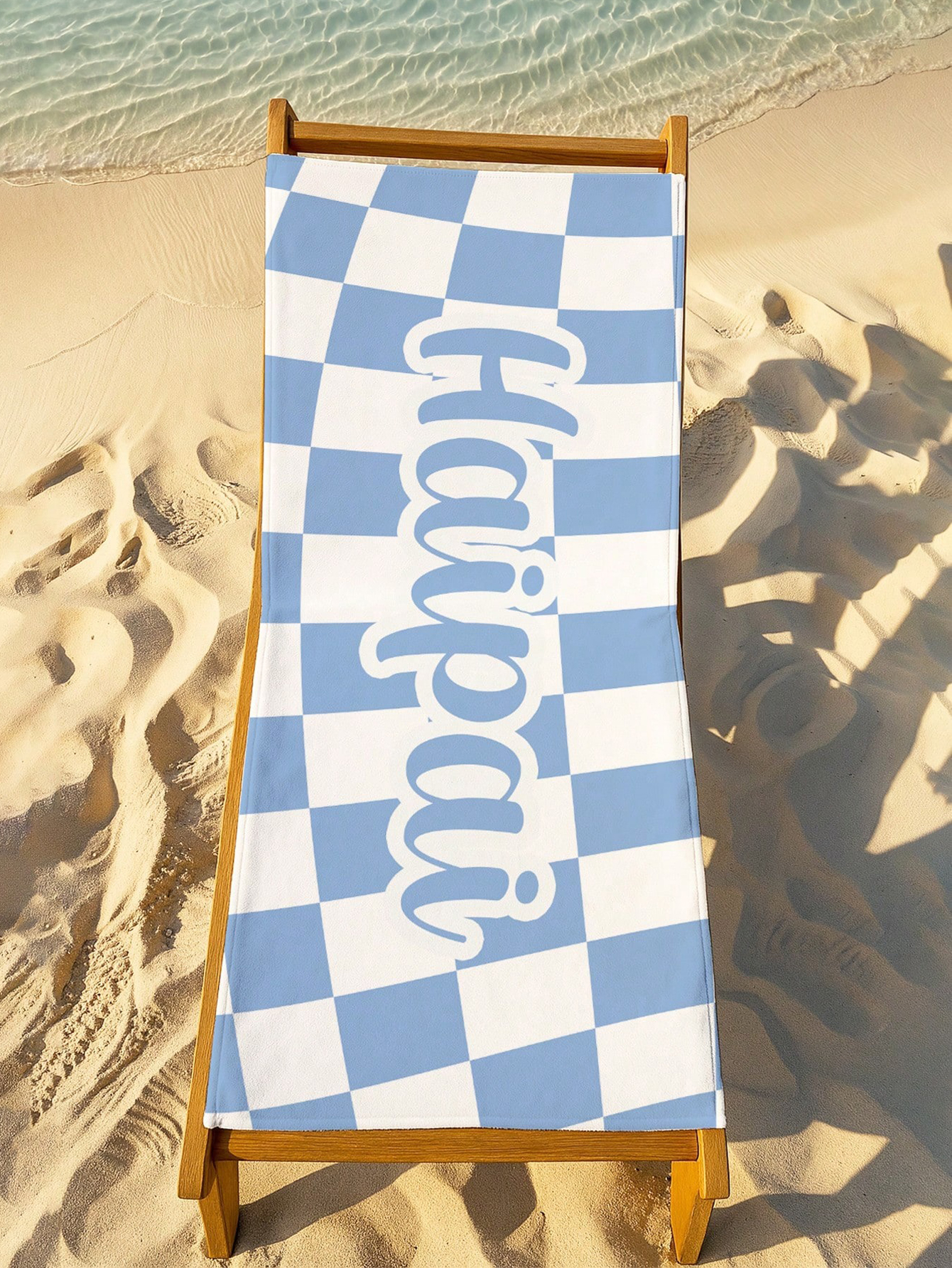 Personalized Monogram Beach Towel